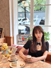 春麗珠（Chunlizhu）甜美減齡小香風連衣裙女裝夏季感宮廷法式富家千金小洋裝套裝裙女 黑色 M 曬單實拍圖