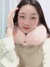 邂逅的青春可愛(ài)u型枕卡通庫洛米美樂(lè )蒂雙駝峰護頸枕旅行便攜車(chē)載頸椎枕頭女 美樂(lè )蒂 30*26cm 曬單實(shí)拍圖
