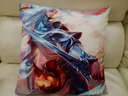 博帆星輝王者榮耀周邊抱枕定制沙發(fā)靠墊汽車(chē)靠墊李白韓信全英雄枕頭 鳳求凰 45x45亮緞 曬單實(shí)拍圖