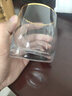 CRYSTALEX捷克進(jìn)口無鉛水晶酒杯水杯創(chuàng)意描金啤酒杯威士忌杯酒具 描金口 290ml 1只 曬單實拍圖