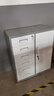 奈高（NAIGAO）矮柜文件柜檔案柜資料柜儲物柜打印機柜鐵皮辦公柜整裝灰白偏六斗 曬單實(shí)拍圖