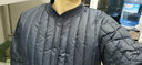 楠語秋（NANYUQIU）秋冬男士棉服內(nèi)膽短款爸爸裝中老年長袖內(nèi)穿保暖外套 藏青色 2XL 建議(120-135) 曬單實(shí)拍圖