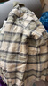 戴維貝拉【商場(chǎng)同款】?jì)和r衫2023秋冬男童加絨寶寶格子襯衣 曬單實(shí)拍圖