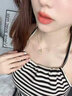 Grace Girl和田玉玉兔項(xiàng)鏈女本命年生肖吊墜時(shí)尚鎖骨鏈情人節(jié)生日禮物送女友 玉兔項(xiàng)鏈+品牌禮盒 曬單實(shí)拍圖