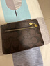 袋鼠軟皮零錢(qián)包三拉鏈女士印花錢(qián)包小巧精致拉鏈皮夾錢(qián)包手包【520禮 咖啡色 曬單實(shí)拍圖