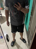 摘星少年衣服男夏季短袖t恤新款冰絲長(cháng)短褲套裝男時(shí)尚衣潮流百搭寬松青少年上衣 M貓灰色+短褲【套裝】 4XL 170-185斤 曬單實(shí)拍圖