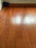科爵 實(shí)木地板南美黃花梨二翅豆原木平扣地暖鎖扣家用室內原木地板 NM-A17 柚木色910*125*18 曬單實(shí)拍圖