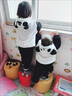 G.DUCKKIDS小黃鴨童裝男女童套裝秋冬季新款加絨加厚幼兒服裝0-4歲小寶寶熊 粉色 90 建議1~2歲【 80-90cm】 曬單實(shí)拍圖