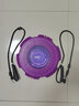 柯帛   加大款家用扭腰盤(pán)扭腰機健身轉轉扭腰器鍛煉腰部收肚子美腰扭扭樂(lè ) 流光紫+繩 曬單實(shí)拍圖