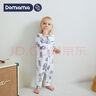 DOMIAMIA嬰兒衣服連體衣秋冬爬服寶寶家居服0-3歲空調房嬰兒服 瑞娜花縵【天然透氣   軟糯親膚】 90cm 【推薦身高 80-92cm】 曬單實(shí)拍圖