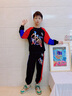 宇龍童話兒童裝衛(wèi)衣春秋款男童套裝8中大童小學(xué)生秋季小孩子7帥氣衣服褲子 春秋款（衣服褲子） 150 曬單實(shí)拍圖