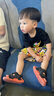 B.Duck小黃鴨童裝寶寶夏季新款套裝帥氣男童裝洋氣小童潮t兒童衣服 黑色 90 cm 曬單實拍圖
