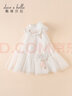 戴維貝拉（DAVE＆BELLA）中大童裙子薄款女童公主裙兒童連衣裙童裝寶寶網(wǎng)紗裙夏季新款童裙 白色【現貨】 140 cm（建議身高130-140cm） 曬單實(shí)拍圖