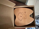 不二良品 乳牙纪念盒胎毛收藏保存乳牙盒女孩男孩儿童牙齿收纳盒宝宝礼物 榉木乳牙盒-生肖猴 实拍图