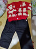 【三件套】樂芭鼠童裝兒童套裝春秋嬰幼衣服男女童寶寶衛(wèi)衣套裝秋季洋氣時(shí)尚中小童服裝開衫外套褲子卡通小熊 紅色（小熊三件套） 90碼建議1-2歲(身高80-90cm) 曬單實(shí)拍圖
