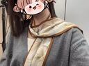 RORONOA 立體花卉長(cháng)條絲巾杭州絲綢緞面真絲女雙層雙面真絲圍巾細窄領(lǐng)巾 立體花卉 曬單實(shí)拍圖