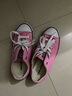 Converse 匡威兒童鞋女童低幫帆布鞋allstar經(jīng)典款學(xué)步鞋透氣百搭軟底板鞋 粉色 33 【建議腳長21cm】 曬單實(shí)拍圖