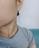 琦君珍珠耳環(huán)時(shí)尚長(cháng)款簡(jiǎn)約S925銀珍珠耳墜母親節生日七夕送女友送媽媽 長(cháng)款珍珠耳環(huán)（一對）+精美禮盒 曬單實(shí)拍圖