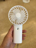 羽博 小風(fēng)扇手持風(fēng)扇迷你大風(fēng)力戶(hù)外手拿便攜充電USB小型電風(fēng)扇辦公室桌面學(xué)生宿舍隨身充電輕音長(cháng)續航 牛奶白【靜音大風(fēng)力丨 可拆洗】 4000mAh 曬單實(shí)拍圖