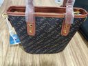 Cohnim kevin奢侈品女士包包女包單肩斜挎手提包送老婆女友七夕情人節(jié)生日禮物 【休閑百搭】c02045深棕色 曬單實拍圖