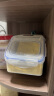 乐扣乐扣（LOCK&LOCK）米桶塑料保鲜盒套装12L+5L储物杂粮罐米箱储物箱2件套HPL510S001 实拍图