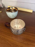 奢龍輕奢純銀茶杯功夫茶主人杯個人專用純銀品茗杯手工浮雕龍紋 曬單實拍圖