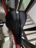 洛克兄弟（ROCKBROS） 自行车坐垫套硅胶加厚加宽座垫山地车座套骑行装备配件 中空透气黑色小号(26*14*3.2cm) 实拍图
