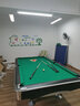 騰勃（TB）標準成人家用 臺球桌乒乓二合一花式九球美式16彩黑8桌球臺案子 9尺 彩虹鼎配（送貨包安裝） 曬單實(shí)拍圖