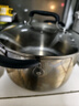 特福（Tefal）法式加厚304不銹鋼鍋湯鍋 燃?xì)庠铍姶艩t通用家用大容量煮鍋燉鍋 24cm 曬單實(shí)拍圖