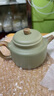 尊壺 宜興紫砂壺功夫茶具紫砂手工泡茶壺德鐘壺豆青砂絞泥泡茶壺 曬單實(shí)拍圖