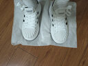 HKZN8cm小個(gè)子內增高休閑真皮板鞋貝殼頭厚底系帶松糕鞋運動(dòng)小白鞋女 白色真皮 隱形內增8cm 37 曬單實(shí)拍圖