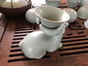 東道汝窯河南非遺臥薪嘗膽2015年老東道功夫茶具羊年生肖創(chuàng  )意擺件茶道 天青色（禮盒裝） 曬單實(shí)拍圖