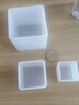 非凡力水晶滴膠硅膠模具環(huán)氧樹(shù)脂AB膠手工diy材料套裝正方形長(cháng)方形工具 正方體【鏡面3件套】 曬單實(shí)拍圖