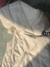 AEMAPE外套女2025春秋冬季新款棉服小個(gè)子菱形格棒球服短外套女裝上衣 米白色 L _100-115斤 曬單實(shí)拍圖