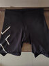 2XU Core系列中度壓縮褲男 專業(yè)運動健身跑步訓(xùn)練速干短褲五分緊身褲 黑/銀反光Logo L 曬單實拍圖