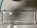 九土手工創(chuàng)意玻璃盤子透明長方形日式料理擺盤家用魚盤平盤壽司盤餐具 小號盤 曬單實(shí)拍圖