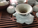東道汝窯河南非遺臥薪嘗膽2015年老東道功夫茶具羊年生肖創(chuàng  )意擺件茶道 天青色（禮盒裝） 曬單實(shí)拍圖