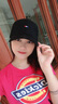 COOBARK休閑百搭棒球帽彎檐鴨舌帽子男女防曬遮陽(yáng)帽韓版潮太陽(yáng)帽加長(zhǎng)檐 黑色/男女同款 可調(diào)節(jié) 55-60cm 曬單實(shí)拍圖