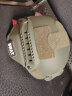 战术兵美式MICH2000战术头盔凯夫拉训练头盔户外军迷CS骑行轻量盔导轨版 军绿色 实拍图