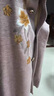 俞兆林媽媽保暖內衣套裝加絨加厚中老年人秋冬女老太太衣服褲子奶奶冬裝 駝色 2XL (建議110-125斤) 曬單實(shí)拍圖