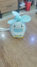 栗合翩熊貓迷你小風(fēng)扇可愛(ài)小型卡通充電便攜式學(xué)生隨身迷你手拿電動(dòng)風(fēng)扇幼兒園兒童大學(xué)生同學(xué)生日禮物 小白鯊迷你風(fēng)扇-淡藍色 曬單實(shí)拍圖