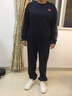 衣典零一（LEDIALYI）時(shí)尚洋氣質(zhì)運動(dòng)套裝女2025春秋季新款中年休閑衛衣哈倫褲子兩件套 丈青色 M （推薦110斤內） 曬單實(shí)拍圖