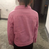 Radinka2026春秋新款棉質(zhì)洋氣韓版女童牛仔外套中小童上衣寶寶短外套XGT 粉紅色 110 建議身高100-110cm 曬單實(shí)拍圖