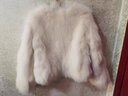傲列芬蘭狐貍毛皮毛一體皮草外套女短款V領(lǐng)年輕腹毛小個(gè)子整皮狐貍毛 米白色 L 曬單實(shí)拍圖