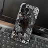 御舵繁花黑色系iPhone16promax蘋果15華為mate70/p70/60小米15新款12適用iqoo13手機殼 R3028繁華黑色系 iPhone 14 Pro Max 曬單實拍圖