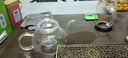 正揚 玻璃壺 高硼硅耐熱玻璃花茶壺功夫紅茶具泡沖茶器 玻璃茶壺-西施款 600ml 曬單實(shí)拍圖