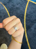 CRD克徠帝【現(xiàn)貨閃發(fā)】星途鉆戒女鉆石戒指20分婚戒求婚排戒訂婚  白色鉑金鉆戒共約20分 曬單實(shí)拍圖