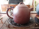 名壺秋月 宜興紫砂壺 名家全手工泡茶壺 純手工功夫茶具套裝龍血砂 秦權(quán)壺330cc原礦紫泥 龍血砂 曬單實(shí)拍圖