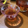 karphome日本進(jìn)口津輕彩色玻璃杯手作清酒杯茶杯品茗杯小容量杯子節(jié)日禮物 櫻吹雪 曬單實拍圖