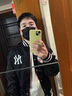 NEW ERA紐亦華春秋MLB棒球服外套男女情侶NY洋基隊休閑夾克 14385106-黑色 S 曬單實(shí)拍圖